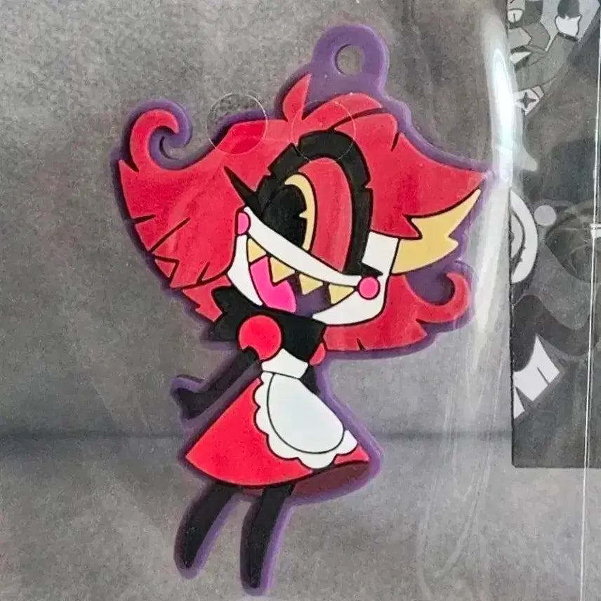 [BUNJANG] Hazbin Hotel Gashapon Rubber Strap Nifty Keyring / 해즈빈호텔 가샤폰 러버스트랩 니프티 키링