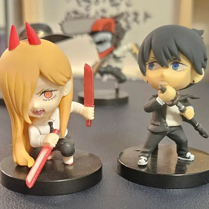 [BUNJANG] Chainsaw Man 9-Piece Figure Bundle Set / 체인소맨 피규어 9종