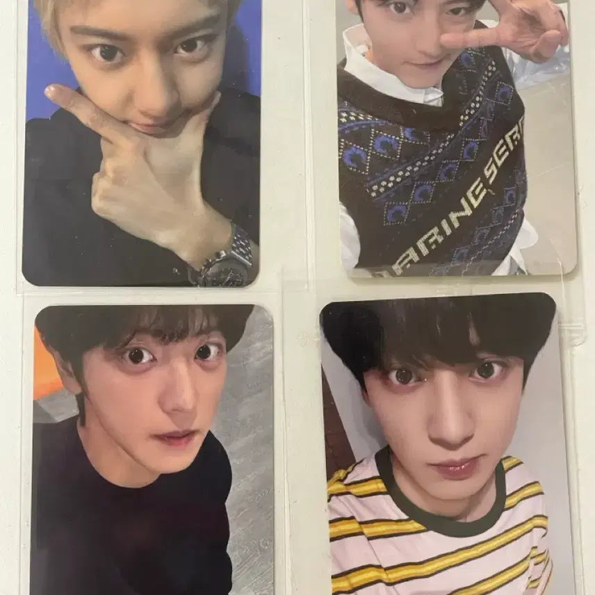 [BUNJANG] EXO Chanyeol Photocard Set (4 Types) / 엑소 찬열 포카 4종 세트