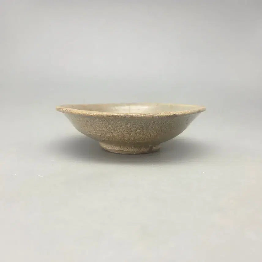 [BUNJANG] Authentic Joseon Early Period Buncheong Ware Guiyal Moon Soda Bowl / 골동품 진품 조선초기 분청사기 귀얄문 소다완