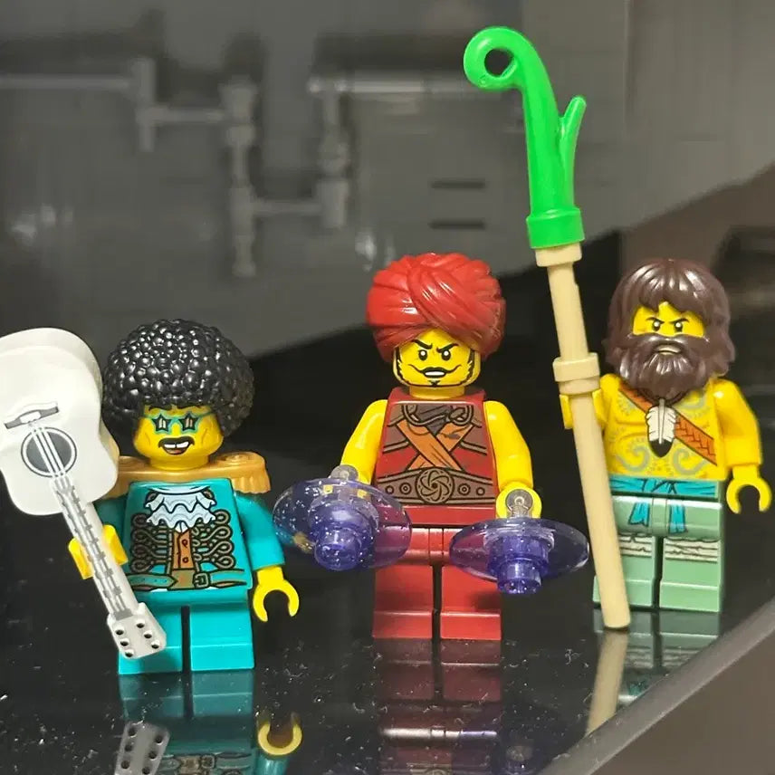 [BUNJANG] LEGO Ninjago Elemental Masters 3 Types Figure Set / 레고 닌자고 원소마스터 3종