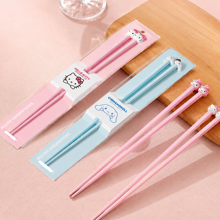 [BUNJANG] Sanrio Authentic Chopsticks 3-Piece Set / [라이센스 상품 특가] 산리오 젓가락 3종 세트