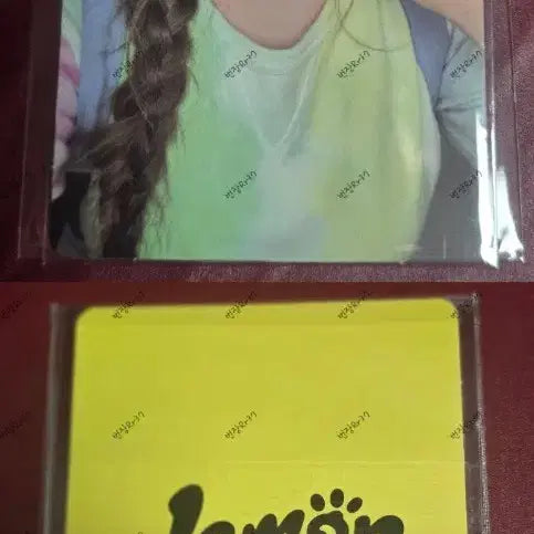[BUNJANG] H2H Lemon Tank Showcon Split Set Yeon Photocard / 미개봉 하투하 h2h  레몬탱 쇼케 분철 예온 포카 양도