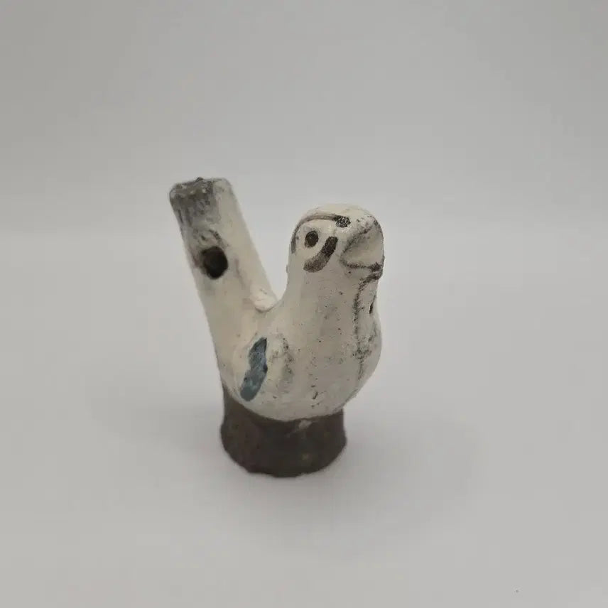 [BUNJANG] Ceramic Bird Whistle Antique / 도자기 새 모양 호루라기 골동품