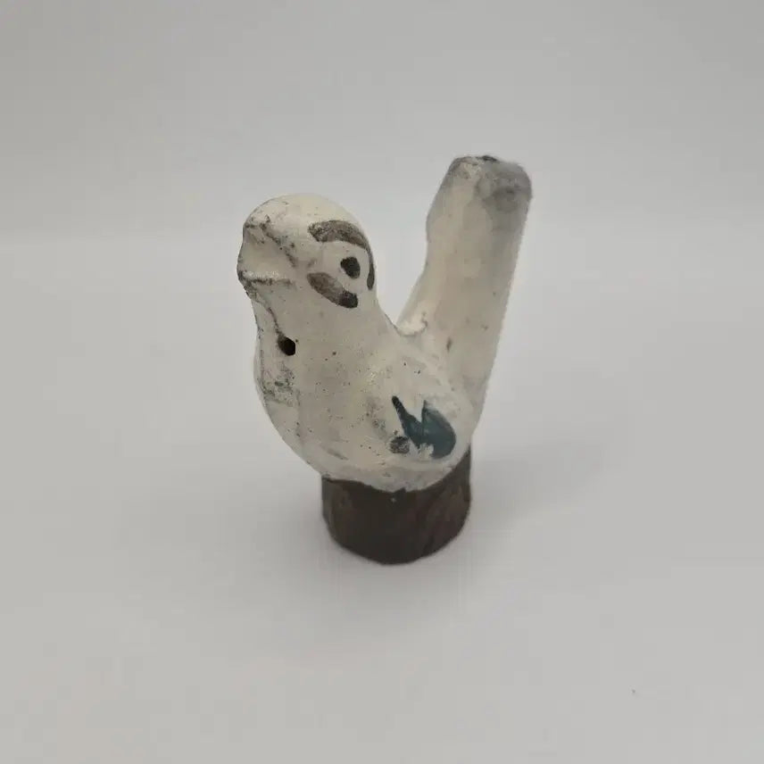 [BUNJANG] Ceramic Bird Whistle Antique / 도자기 새 모양 호루라기 골동품