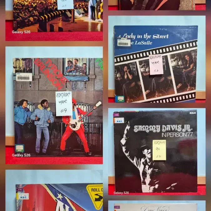 [BUNJANG] Various Artists LP Records Collection (7 Items) / 다양한 장르의 LP 레코드판 모음   "수입원반"  일괄 7점
