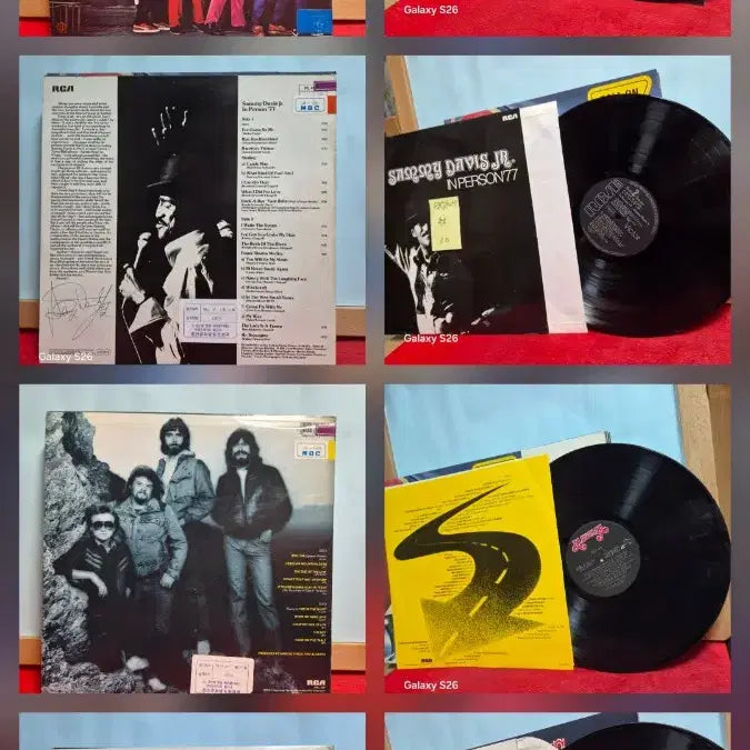 [BUNJANG] Various Artists LP Records Collection (7 Items) / 다양한 장르의 LP 레코드판 모음   "수입원반"  일괄 7점