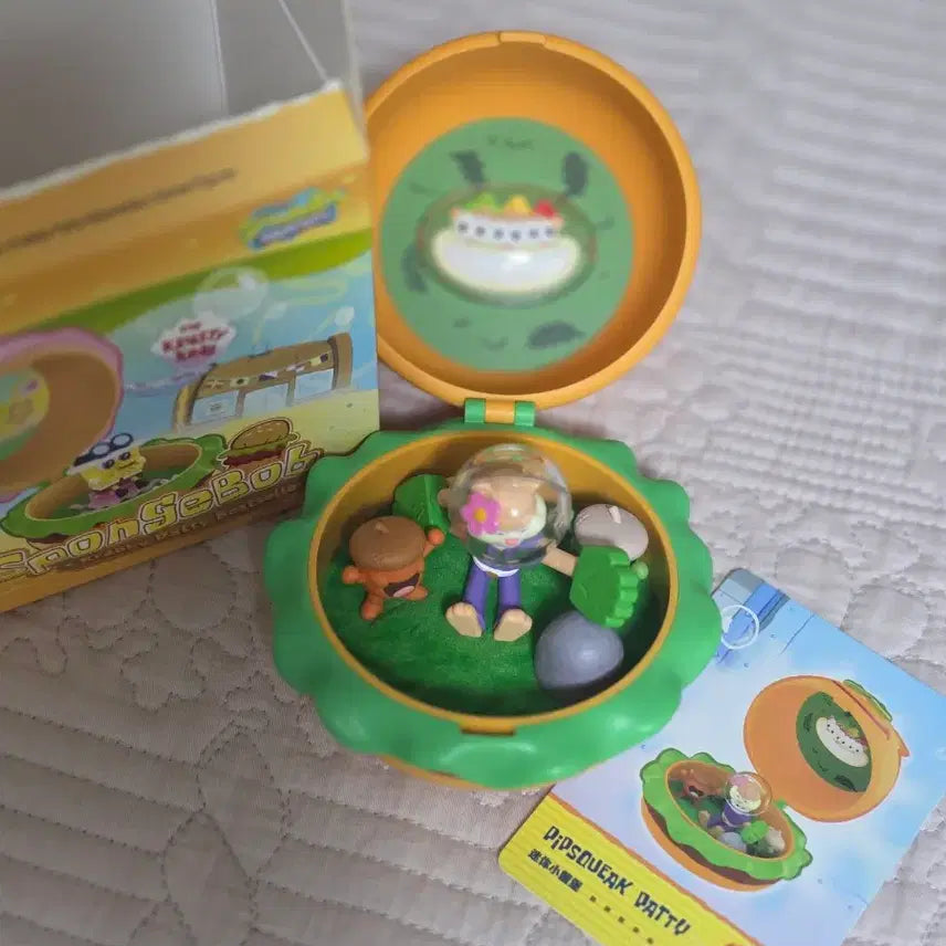 [BUNJANG] Pop Mart SpongeBob SquarePants Hamburger Patrick Star / 팝마트 스폰지밥 햄버거 다람이