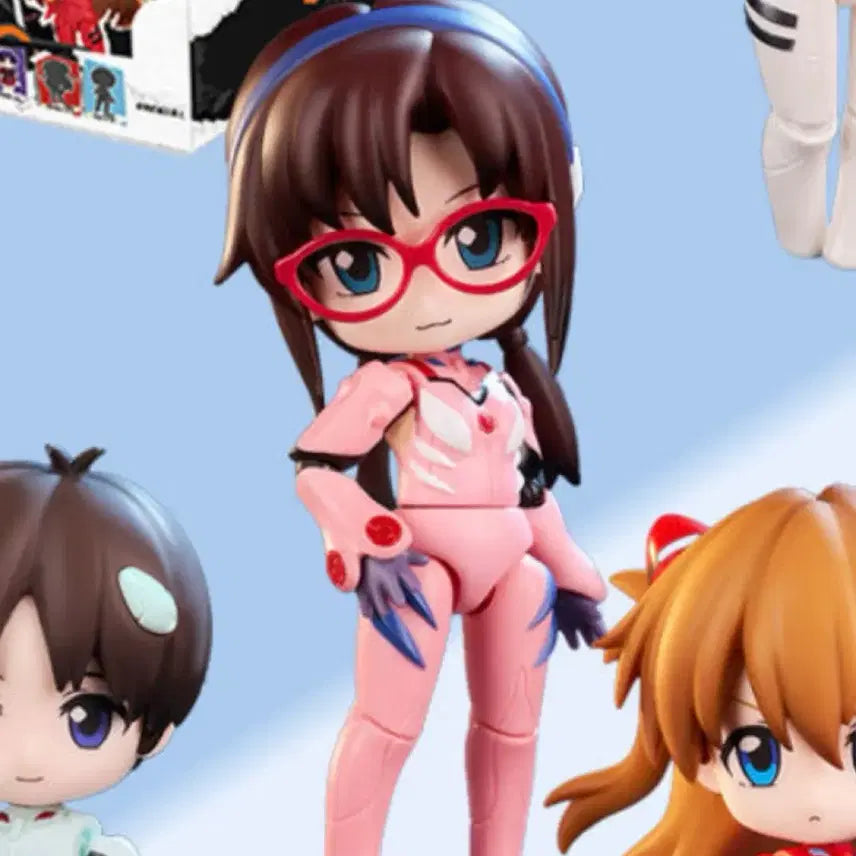 [BUNJANG] Blocky Neon Genesis Evangelion Mari Makinami Illustrious Miracle Action Figure / 블로키 신세기 에반게리온 미라클 액션 마리 피규어