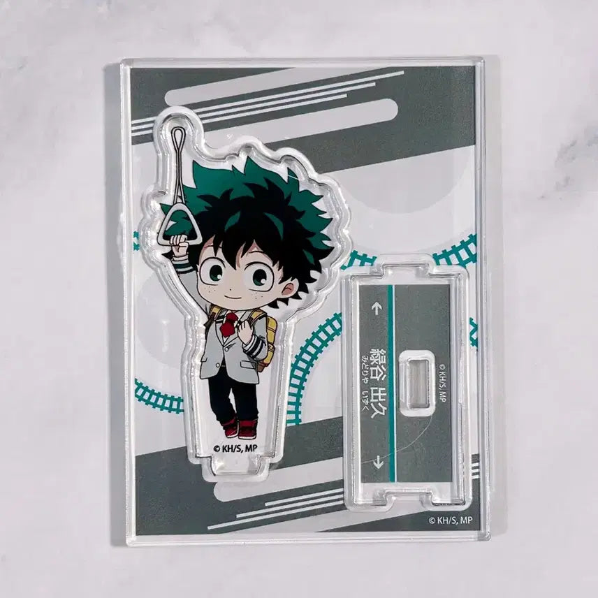 [BUNJANG] My Hero Academia Izuku Midoriya Dokyu Group Mini Acrylic Stand Special Postcard Hotel Sticker Set / 히로아카 미도리야 이즈쿠 도큐 미니 아크릴 스탠드 특전엽서 호텔안내스티커