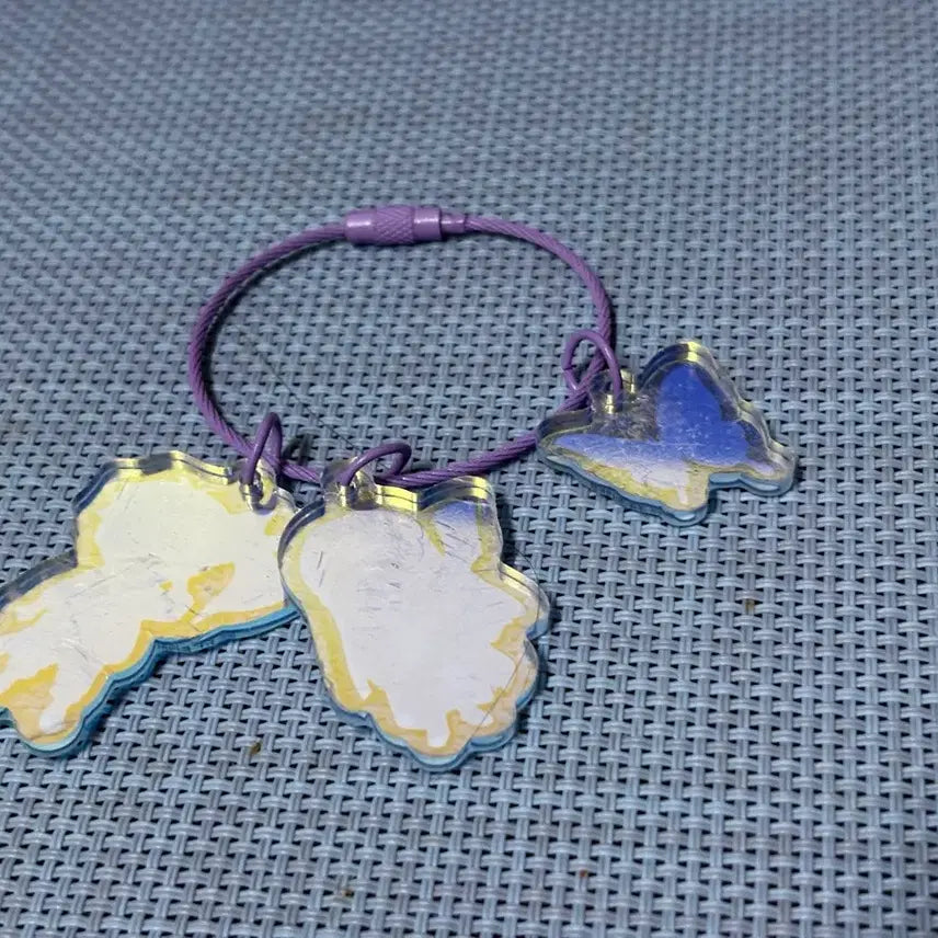 [BUNJANG] Sousou no Frieren Frieren Exhibition Stark &amp; Fern Keychain / 장송의 프리렌 전시회 슈타르크&amp;페른 키링