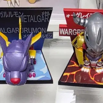 [BUNJANG] Pop Mart Digimon Figures Bundle Set (4 Figures) / 팝마트 디지몬 피규어 4개 일괄