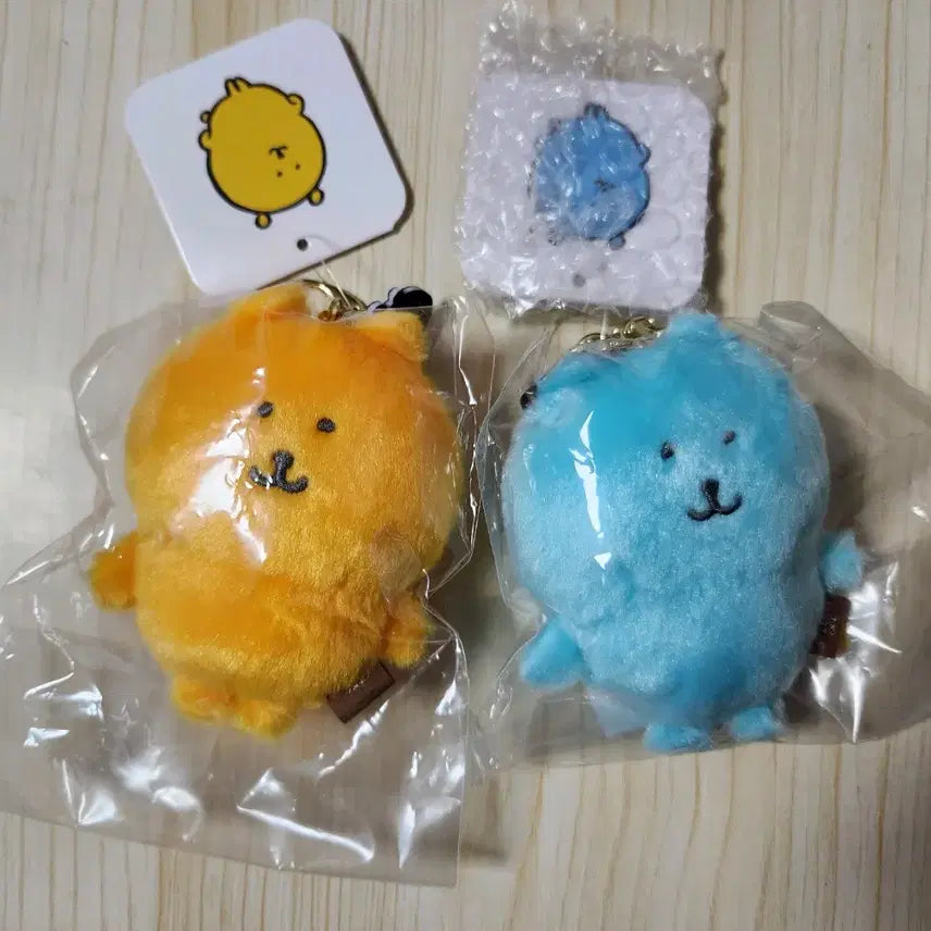 [BUNJANG] Nongdamgom Color Bear Yellow + Daehan Limited Fresh Blue Ppongtta Bear Bundle Set / 농담곰 컬러곰 옐로우+대만한정 프레쉬 블루 뽕따곰 일괄판매