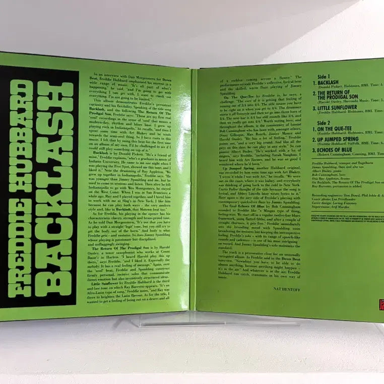 [BUNJANG] Freddie Hubbard Backlash LP Record / 재즈명반 Freddie Hubbard Backlash LP 레코드