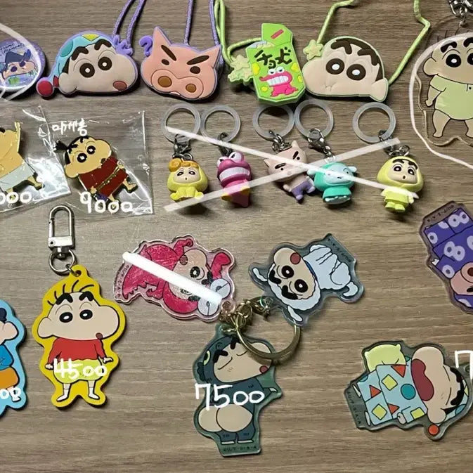 [BUNJANG] Crayon Shin-chan Baby Action Figure Set - Chulsu, Yurei, Hun-i, Maeng-gu / 짱구 철수 유리 훈이 맹구 피규어 가챠 아기 베이비 엉덩이걷기 아크릴