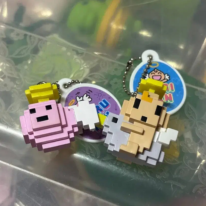 [BUNJANG] Tamagotchi Gacha Keyring Tenshi Set / 다마고치 가챠 키링 텐시치 3종 일괄