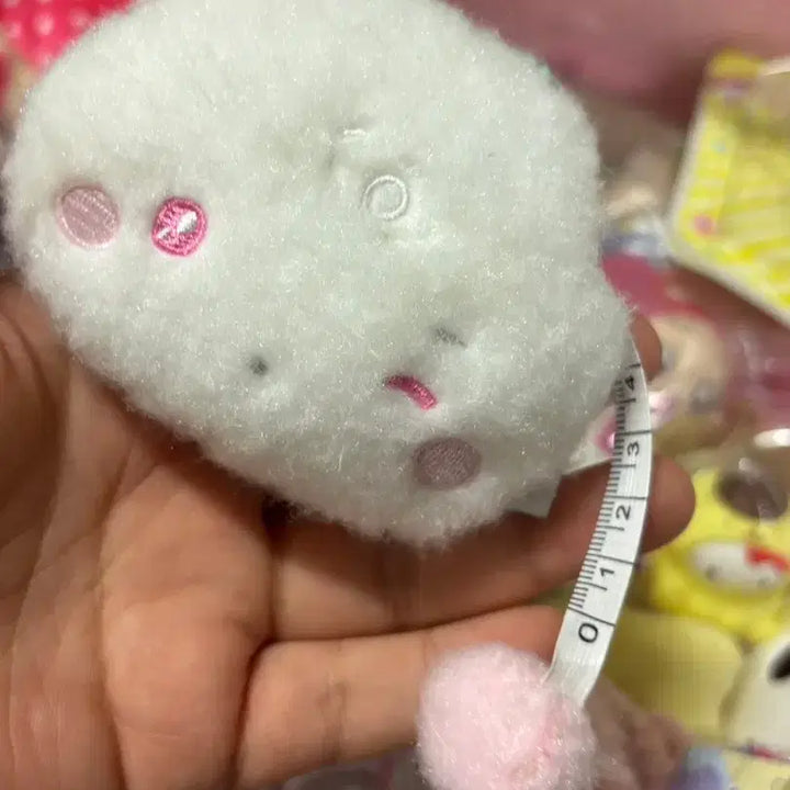 [BUNJANG] PLAVE BABY Mmmm Line Mime Tape Measure Badge Bundle Set / 플레이브 베이비 므메미무 MMMM 라인 팝업 미므 줄자 뱃지 일괄