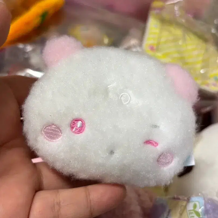 [BUNJANG] PLAVE BABY Mmmm Line Mime Tape Measure Badge Bundle Set / 플레이브 베이비 므메미무 MMMM 라인 팝업 미므 줄자 뱃지 일괄