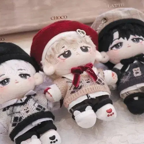 [BUNJANG] 10cm Doll Clothes (Wooblee, How Are You Bear, All In, Choco Latte, Oreo Bear Series) / 10cm인형옷 우블 하우아유베어 올인 초코 라떼 오레오 베어시리즈 무속성 인형 옷