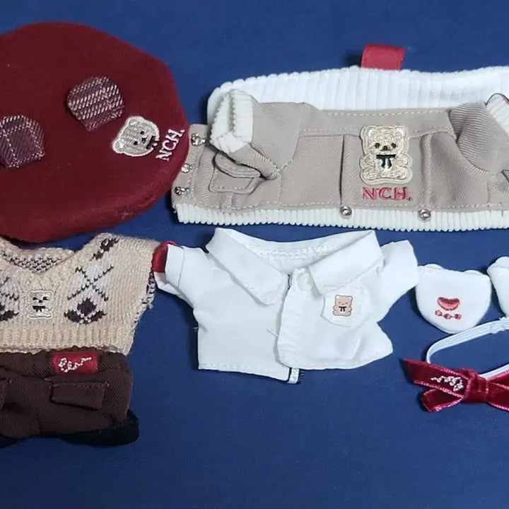 [BUNJANG] 10cm Doll Clothes (Wooblee, How Are You Bear, All In, Choco Latte, Oreo Bear Series) / 10cm인형옷 우블 하우아유베어 올인 초코 라떼 오레오 베어시리즈 무속성 인형 옷
