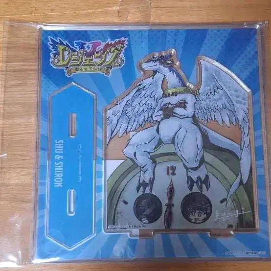 [BUNJANG] Legend of Dragon Dragon &amp; Chiron Acrylic Stand (Sealed) / 용의 전설 레전더 용이 &amp;시론 아크릴 스탠드 미개봉 팔아요