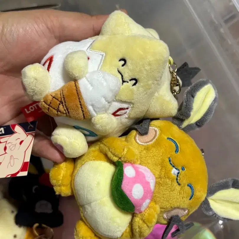 [BUNJANG] Pokemon Lotteria Ediya Collaboration Togepi Dedenne Bundle Set / 포켓몬스터 롯데리아 이디야 콜라보 토게피 데덴네 일괄