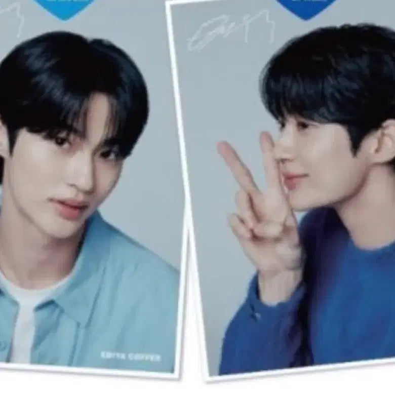 [BUNJANG] Byun Woo Seok Ediya Bromide Set (1st &amp; 2nd Edition) Sealed / 변우석 이디야 브로마이드 (1차,2차) 묶음 1set (미개봉)