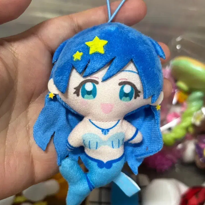 [BUNJANG] Peach Pit Gashapon Plush Keychain / 피치피치핏치 가챠 인형 키링