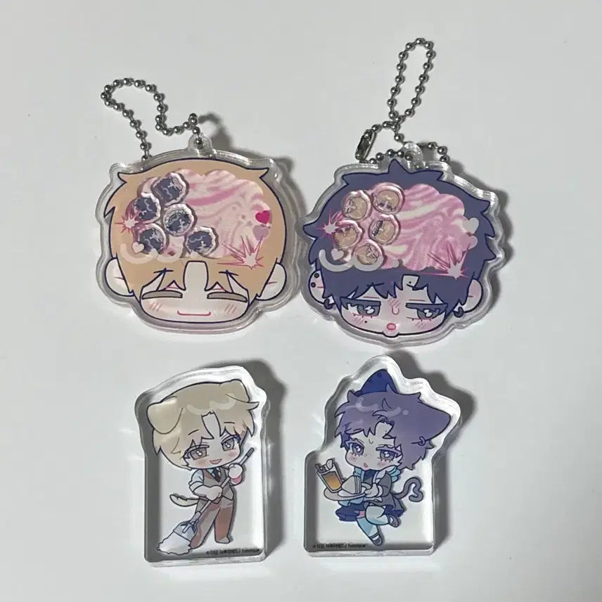 [BUNJANG] TOONIQ Mind Your Own Business Korotto Keyring Bundle Set / 일괄) 투니크 마음대로읽지마세요 마읽마 코롯토 키링
