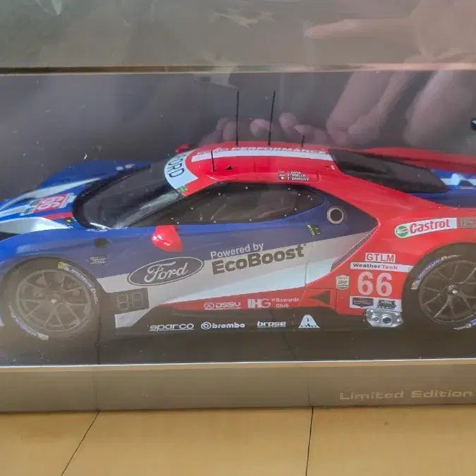 [BUNJANG] IXO Ford GT Racing Car 1/18 Die-cast Model / IXO 포드 GT 레이싱 카 1/18 다이캐스트