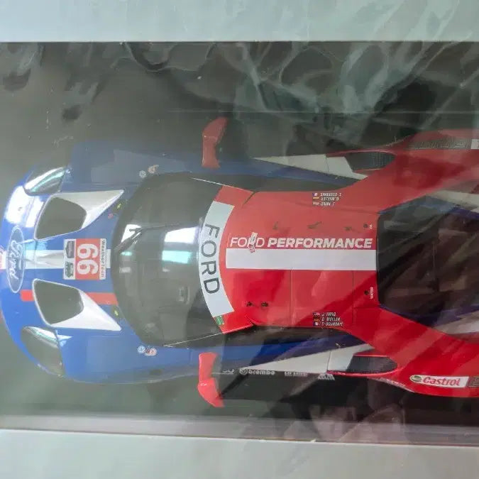 [BUNJANG] IXO Ford GT Racing Car 1/18 Die-cast Model / IXO 포드 GT 레이싱 카 1/18 다이캐스트