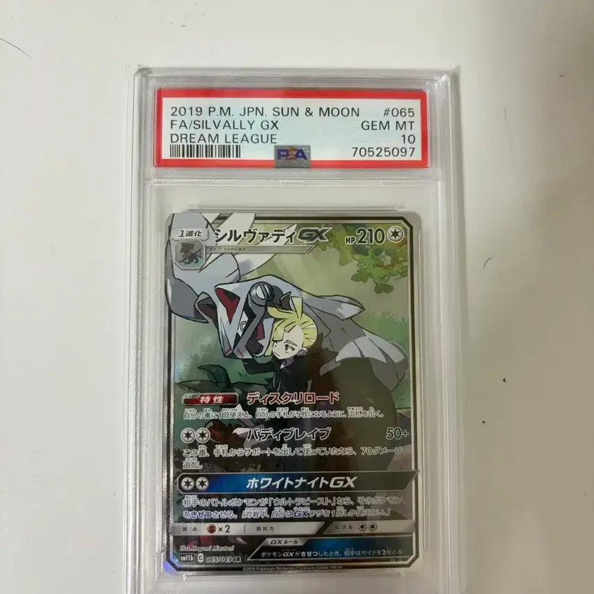 [BUNJANG] Pokemon Card Japanese Silvally GX Special Illustration PSA 10 Graded / (마지막 가격)포켓몬카드 일판 실버디 GX특일 PSA10등급