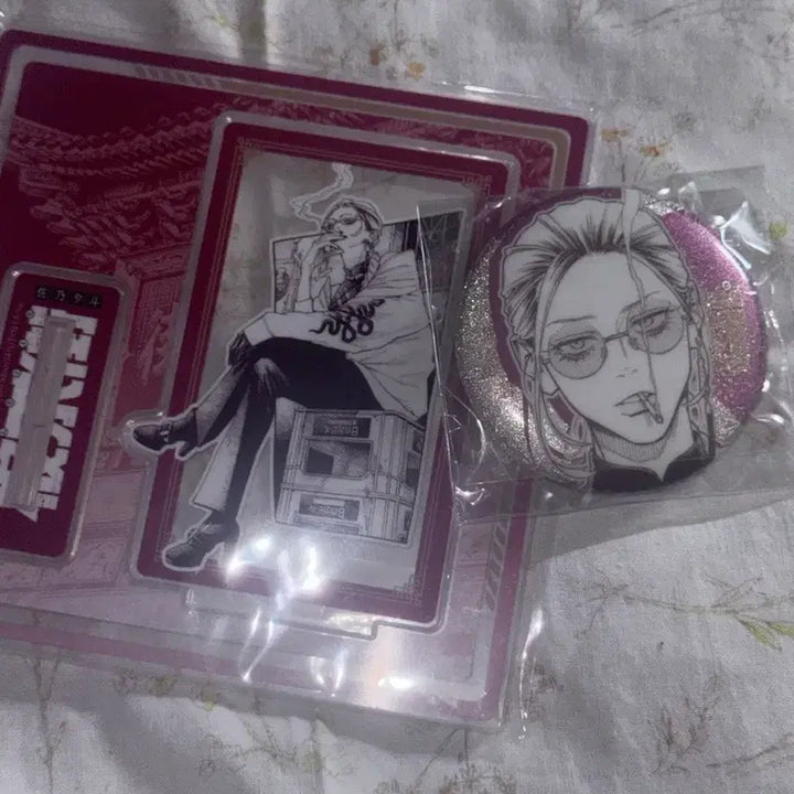 [BUNJANG] Tao Acrylic Stand &amp; Badge Bundle Set / 극락가 타오 아크릴 스탠드 뱃지 타오 알마 네이 요미 요루
