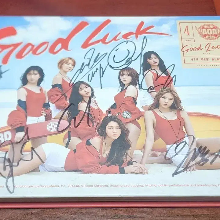 [BUNJANG] AOA 4th Mini Album &