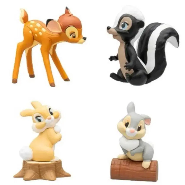 [BUNJANG] Bandai Disney Bambi Narabundesu Set of 4 Figures / [반다이] 디즈니 밤비 나라분데스 (전4종세트)
