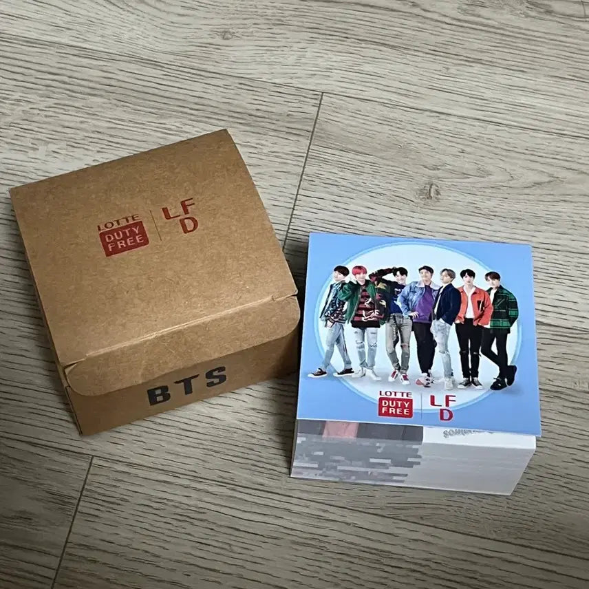 [BUNJANG] BTS Lotte Duty Free NAM Post-it Set / 방탄소년단 BTS 롯데면세점 LDF 냠 포스트잇