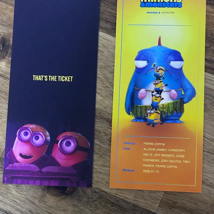 [BUNJANG] Minions Monsters TTT / 안전포장) 미니언즈 몬스터즈 ttt