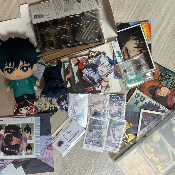 [BUNJANG] Jujutsu Kaisen Fushiguro Megumi &amp; Gojo x Fushiguro Bundle Set / (처분) 주술회전 굿즈 일괄 양도 후시구로 메구미 고죠후시
