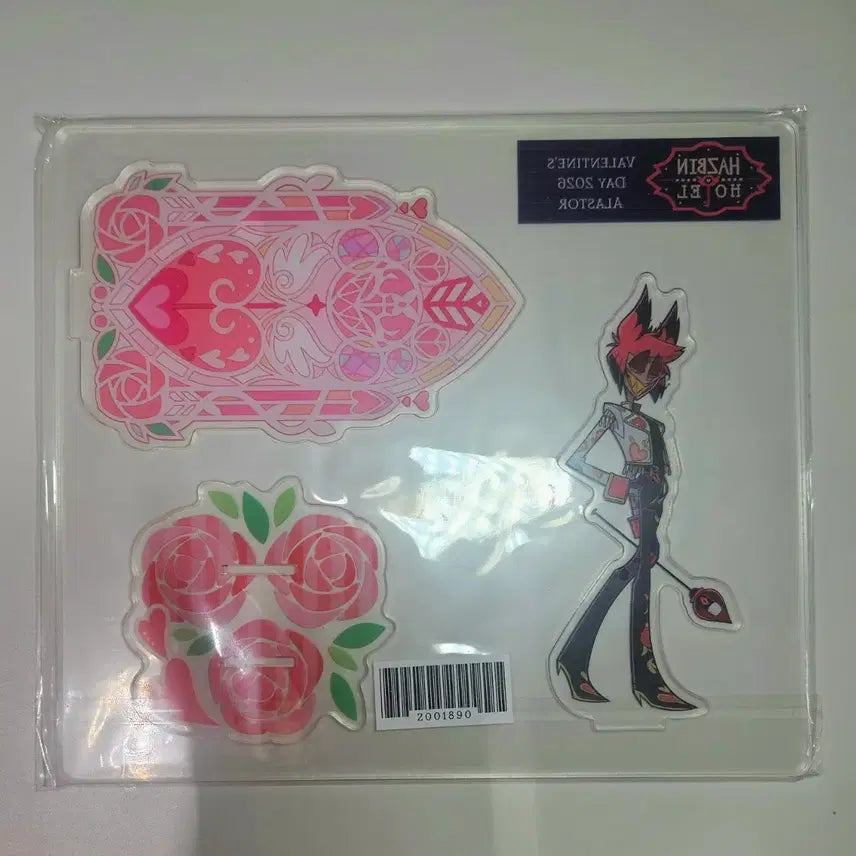 [BUNJANG] Hazbin Hotel Alastor Valentine Acrylic Standee (Sealed) / 미개봉) 해즈빈 호텔 알래스터 발렌타인 아크릴