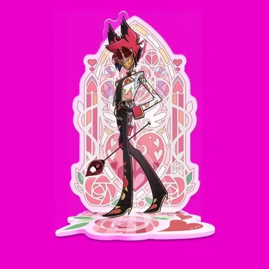 [BUNJANG] Hazbin Hotel Alastor Valentine Acrylic Standee (Sealed) / 미개봉) 해즈빈 호텔 알래스터 발렌타인 아크릴