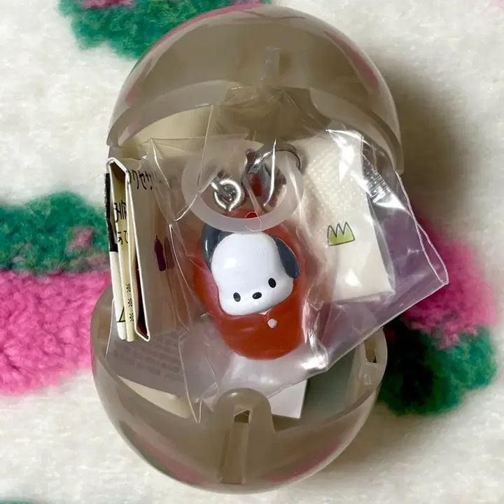 [BUNJANG] Sanrio Pochacco Solo Camp Gacha Keyring / 산리오 솔로 캠프 포챠코 메지루시 가챠 키링 양도