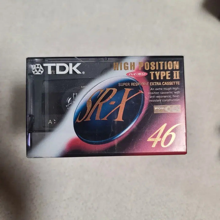[BUNJANG] TDK SR-X High Position Type II Cassette Tape (Blank, 10-Pack) / tdk sr-x 고음질 하이포지 카세트 테이프 공테이프 10개