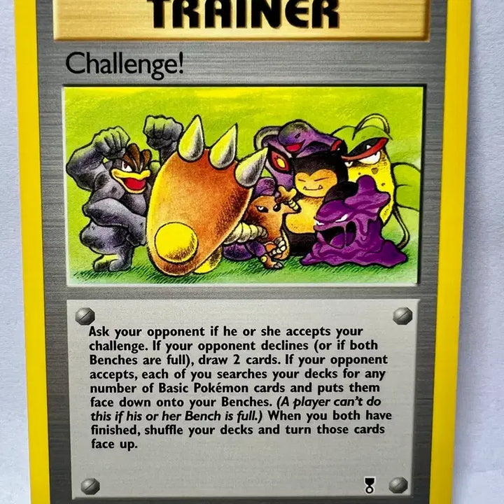 [BUNJANG] Rare 2002 Pokemon "Challenger" Legendary Edition Trading Card - North American / 초희소) 잠만보 시라소몬 괴력몬 질뻐기 아보크 우츠보트 포켓몬 포켓몬스터 초기 북미 전설판 도전 카드