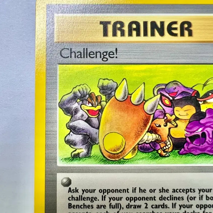 [BUNJANG] Rare 2002 Pokemon "Challenger" Legendary Edition Trading Card - North American / 초희소) 잠만보 시라소몬 괴력몬 질뻐기 아보크 우츠보트 포켓몬 포켓몬스터 초기 북미 전설판 도전 카드