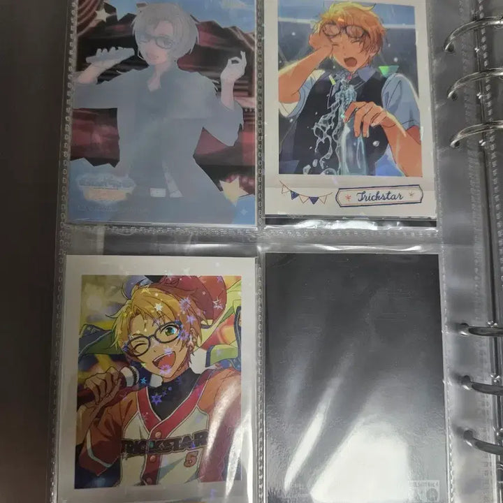 [BUNJANG] Ensemble Stars Trickstar Subaru Set - Colored Paper and Pashacards / 트릭스타 파샤+스바루 색지 일괄