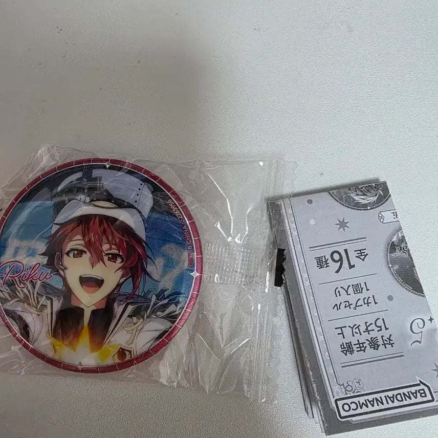[BUNJANG] I7 Riku Gacha Badge (Capsule Opened) / 아이나나 리쿠 가챠 뱃지 1개입(캡슐만 개봉)