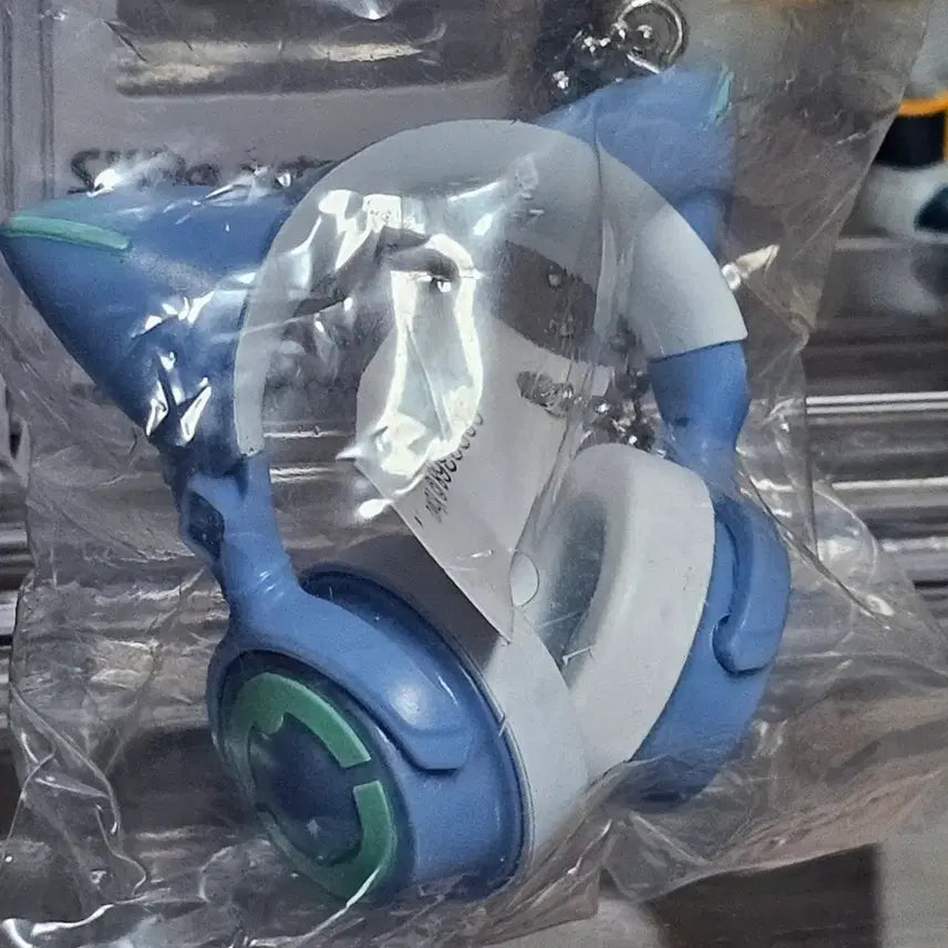 [BUNJANG] Bandai Sky Blue Cat Ear Headset Gacha / 미개봉) 반다이 하늘색 고양이귀 헤드셋 가챠