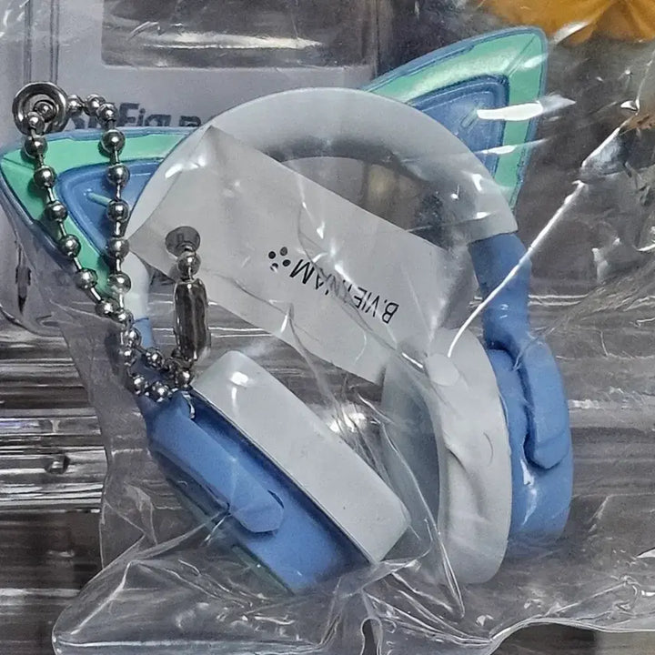 [BUNJANG] Bandai Sky Blue Cat Ear Headset Gacha / 미개봉) 반다이 하늘색 고양이귀 헤드셋 가챠