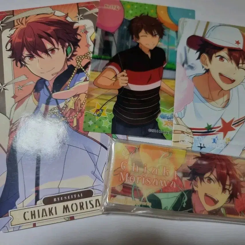 [BUNJANG] Ensemble Stars Chiaki Morisawa Name Tag Bundle Set / 앙스타 모리사와 치아키 파샤 명찰 일괄