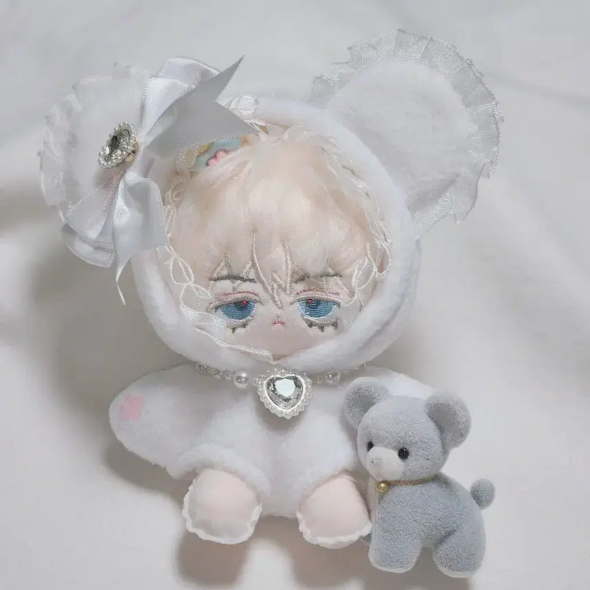 [BUNJANG] 10cm Doll Clothes with Necklace / 10cm 솜인형옷 판매